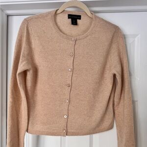 SOLD NOT FOR SALE: House of Harlow 1960 Cashmere Tan Cardigan